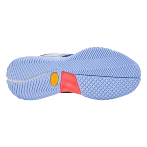 Lichtblauwe hybride Vibram-buitenzool van de Bullpadel Vertex Vibram 25I W Dark Blue