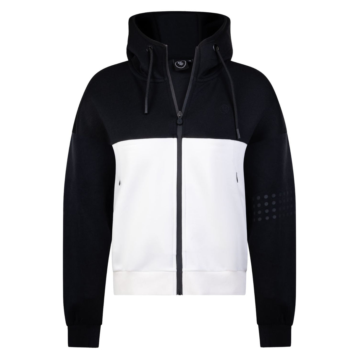 By VP Zip Jacket Women Black/White - 