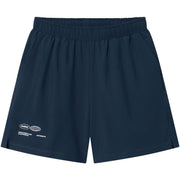 Cuera Active Globe short voor heren in donkerblauw, vooraanzicht met logoprint
