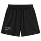 Cuera Active Globe short voor heren in zwart, vooraanzicht met logo op de pijp