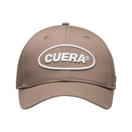 Cuera Off Court Merch Cap Walnut met 3D-borduursel