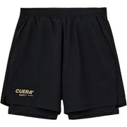 Cuera Oncourt 2in1 Shorts Black met zichtbare binnenbroek