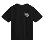 Cuera Oncourt Breathe T-shirt i svart med World Padel Club-tryck för