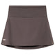 Cuera Oncourt Skirt 2-In-1 voor dames in grijsbruin, vooraanzicht met binnenbroek