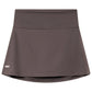 Cuera Oncourt Skirt 2-In-1 voor dames in grijsbruin, vooraanzicht met binnenbroek