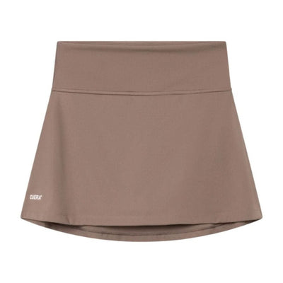 Fustă Cuera Oncourt 2-în-1, culoare Walnut