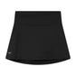Cuera Oncourt Skirt 2-In-1 voor dames in zwart, vooraanzicht plat gefotografeerd