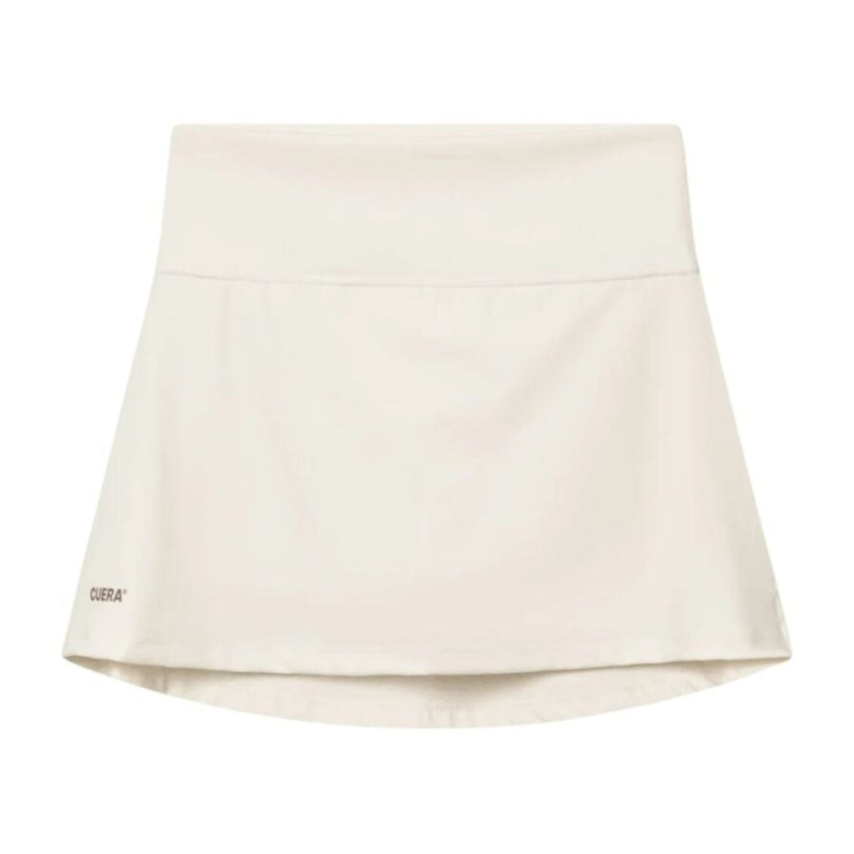 Cuera Oncourt Skirt 2-In-1 voor dames in gebroken wit, vooraanzicht met plooival