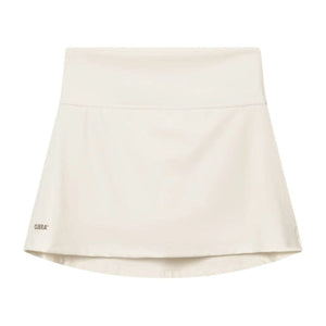 Cuera Oncourt Skirt 2-In-1 voor dames in gebroken wit, vooraanzicht met plooival
