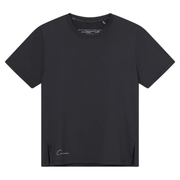 Cuera Oncourt Slit Top SS Black, plat vooraanzicht met zijsplit