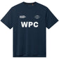 Cuera WPC lightweight T-shirt voor heren in donkerblauw met witte WPC-print