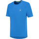 Dunlop Club T-shirt voor heren in felblauw, vooraanzicht met ronde hals