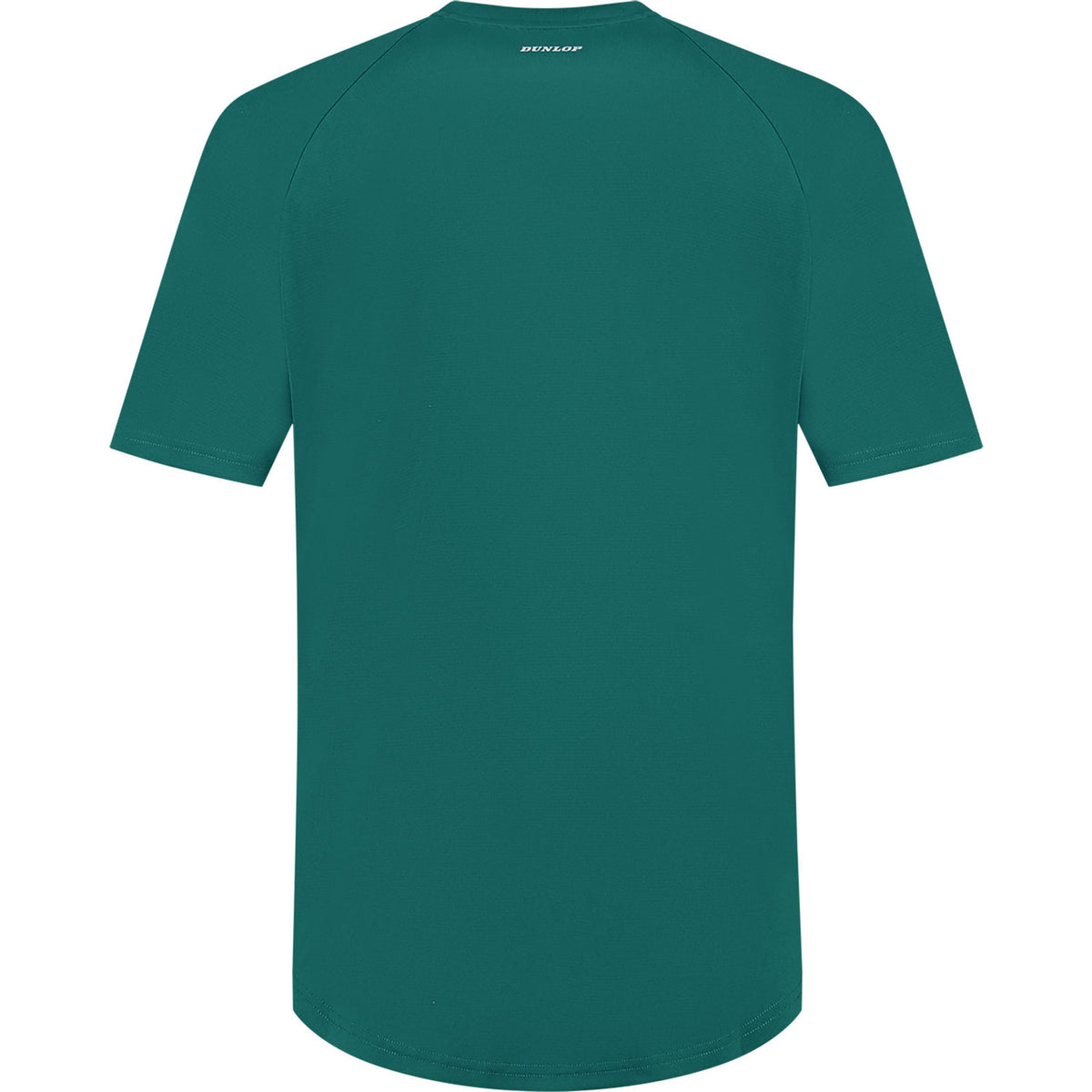 Achterzijde van het donkergroene Dunlop Club T-shirt voor heren