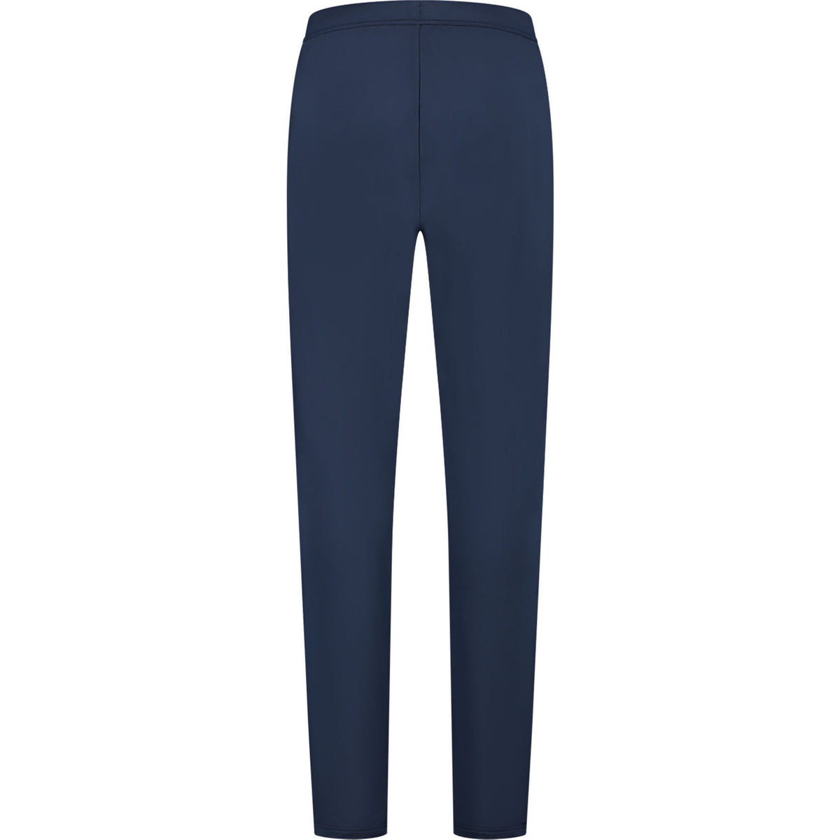 Achteraanzicht van de donkerblauwe Dunlop Club trainingsbroek