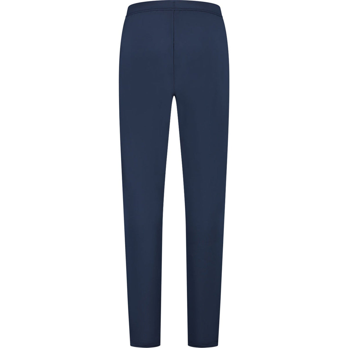 Dunlop Club Mens Knitted Pants Navy, achteraanzicht met ritsen onderaan de pijpen