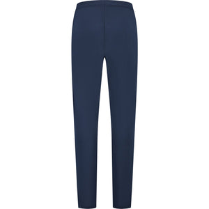 Dunlop Club Mens Knitted Pants Navy, achteraanzicht met ritsen onderaan de pijpen