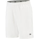 Dunlop Club geweven short in wit, vooraanzicht met logo op de pijp