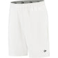 Dunlop Club geweven short in wit, vooraanzicht met logo op de pijp
