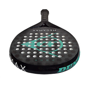 Bovenaanzicht van het Dunlop Megamax Black met Megamax-opdruk op de framerand