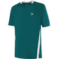 Dunlop Game Tee 2 voor heren in petrolgroen met witte zijbies