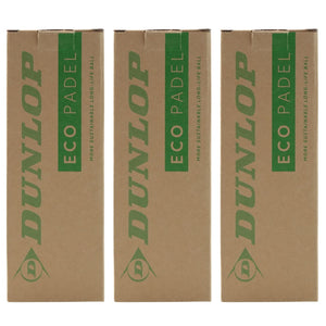 Dunlop Eco Padel Balls (3x3 st.)