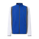 Head Club 25 Jacket heren in Royal/White - vooraanzicht met kobaltblauw voorpaneel en witte mouwen