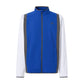 Head Club 25 Jacket heren in Royal/White - vooraanzicht met kobaltblauw voorpaneel en witte mouwen