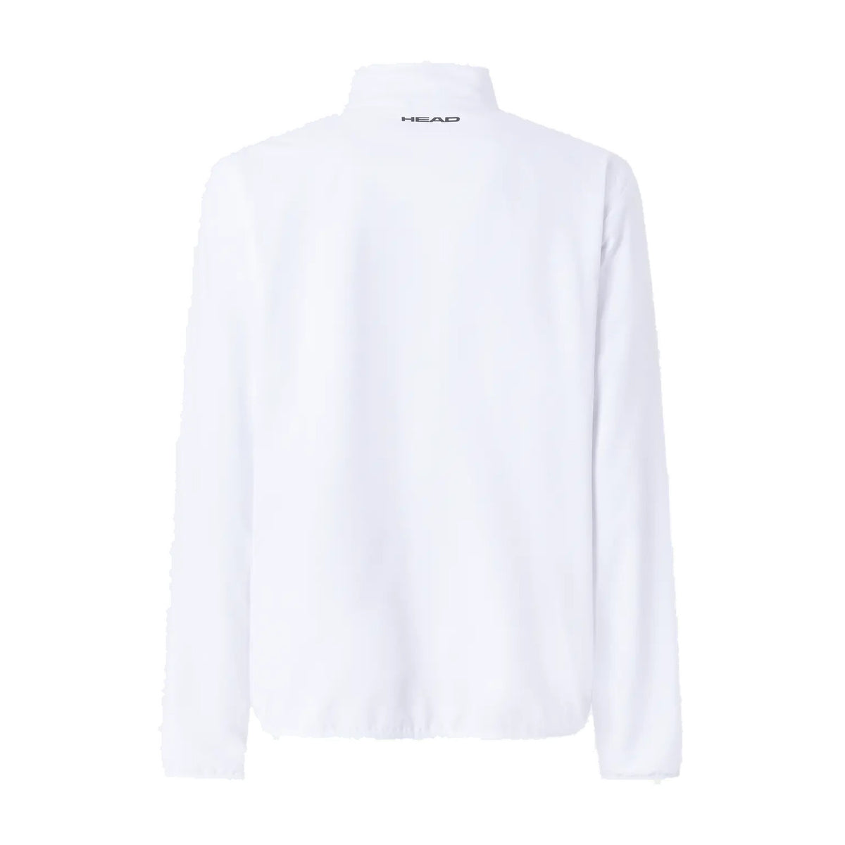 Head Club 25 Jacket heren in White - achteraanzicht met HEAD-logo op de opstaande kraag