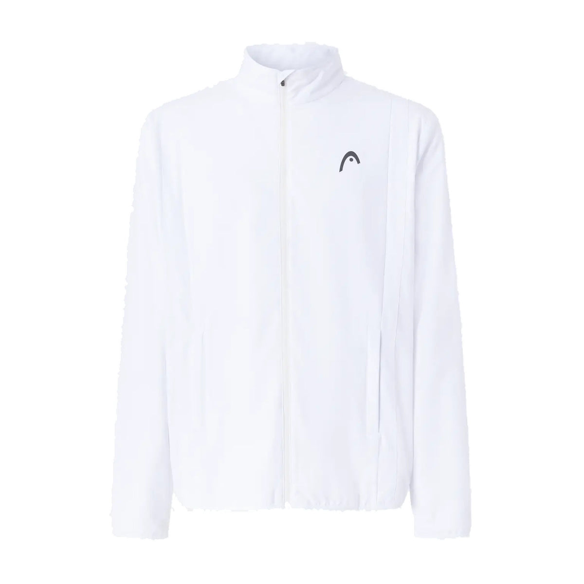 Head Club 25 Jacket heren in White - vooraanzicht met volledige rits en steekzakken