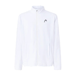 Head Club 25 Jacket heren in White - vooraanzicht met volledige rits en steekzakken