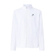 Head Club 25 Jacket heren in White - vooraanzicht met volledige rits en steekzakken