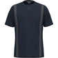 Head Club 25 Tech T-shirt voor heren in donkerblauw met grijze zijstreep