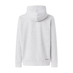 Head Club Original Hoodie FZ heren in Grijs - achteraanzicht met capuchon