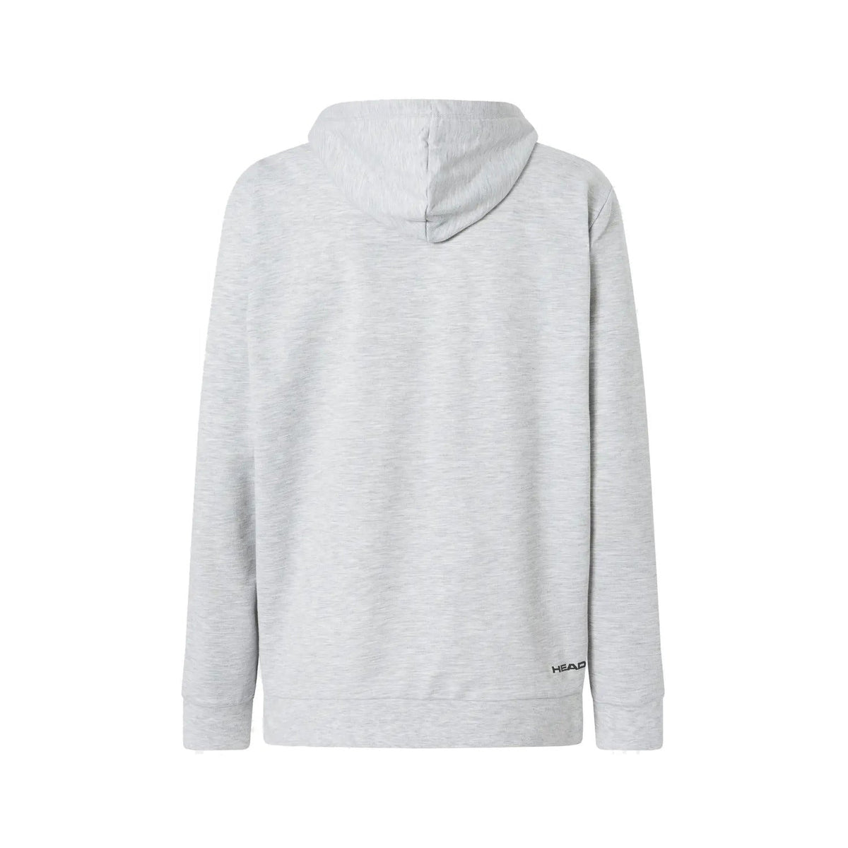 Head Club Original Hoodie für Herren in Grau – Rückansicht mit Kapuze