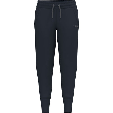 Vooraanzicht van de donkerblauwe Head Club Original Pants W met koord in de taille