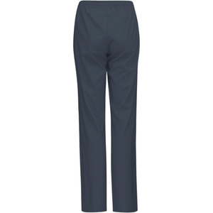 Achterzijde van de donkerblauwe Head Club Pants W met elastische tailleband