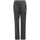 Vooraanzicht van de donkergrijze Head Club Pants W met rechte pijpen en logo