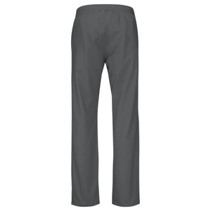 Achterzijde van de donkergrijze Head Club Pants met rechte, wijde pijpen