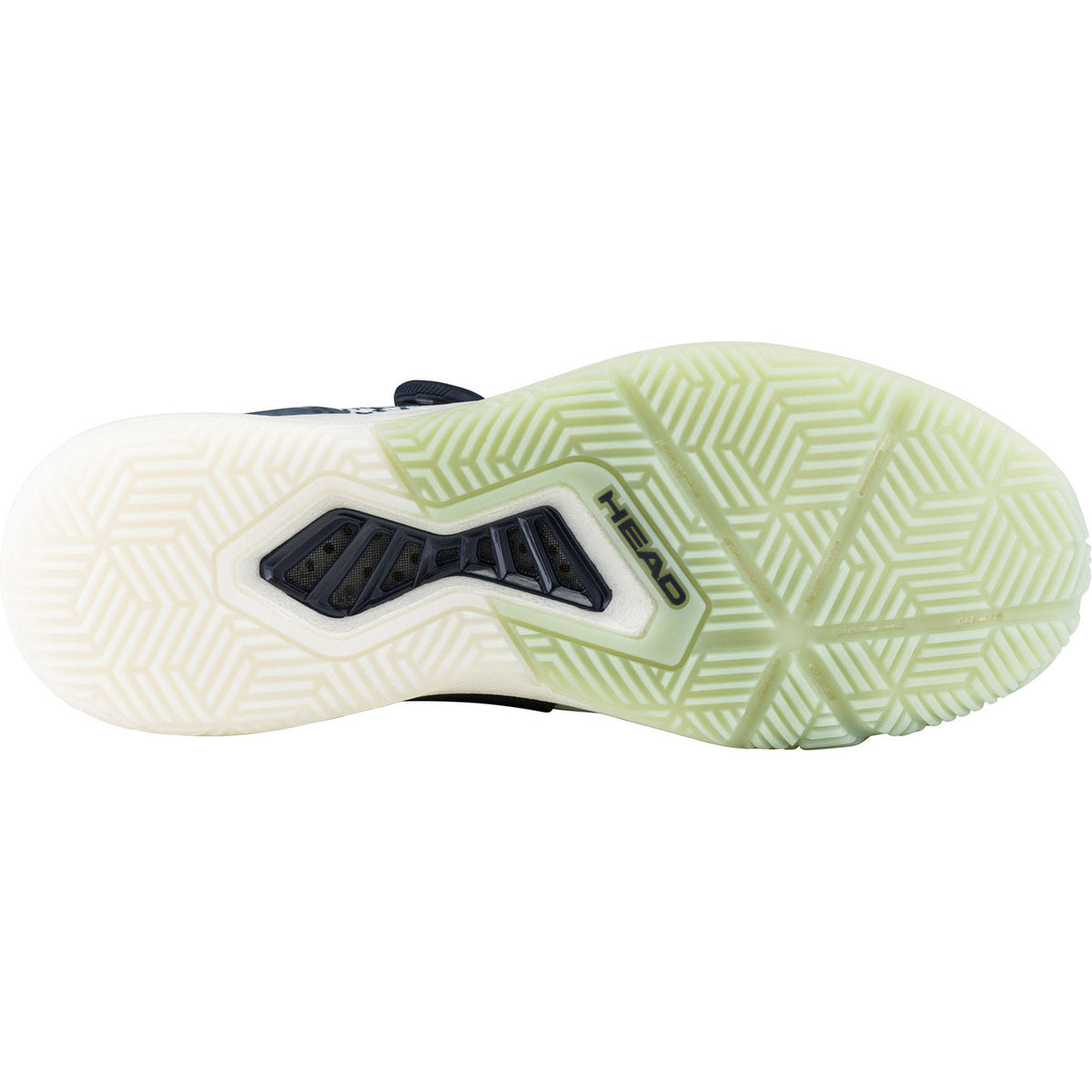 Lichtgroene zool van de Head Motion Pro 1.5 Boa met visgraatprofiel