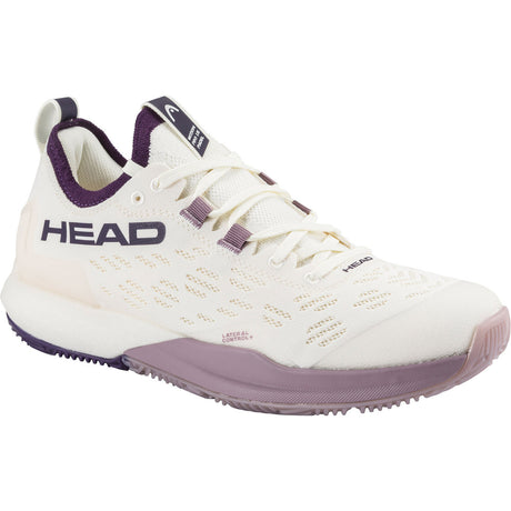 Head Motion Pro 1.5 W damespadelschoen in gebroken wit met mauve, zijaanzicht