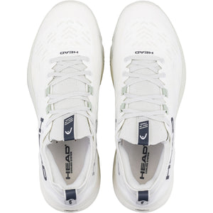 Bovenaanzicht van een paar witte Head Motion Pro 1.5 padelschoenen