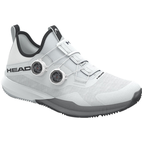 Head Motion Pro BOA Padel White/Black - zijaanzicht met BOA-draaisluiting
