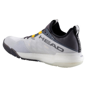 Head Motion Pro Padel White/Black padelschoen heren - achterzijde met hielpartij
