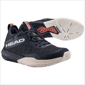 Head Motion Pro Padel Woman Blueberry/White padelschoen dames - zijaanzicht en HyBrasion+ buitenzool