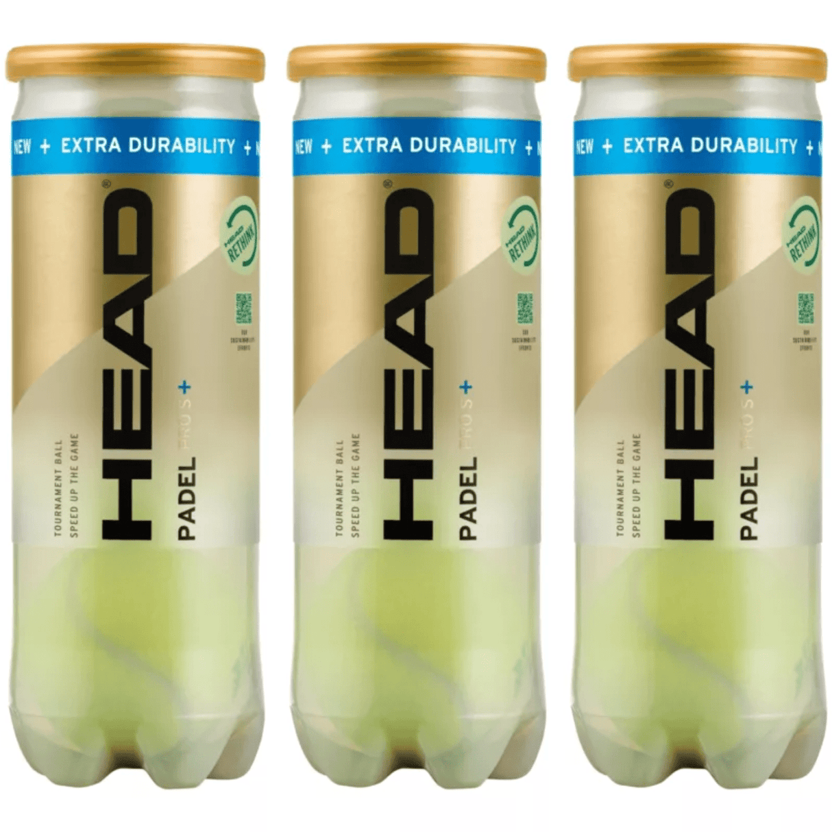 Head Padel Pro S+ (3x3 st.) - 