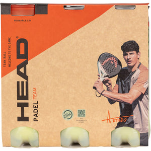 Head Padel Team Balls (3x3 st.) - 
