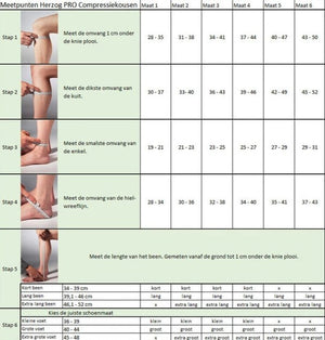 Herzog Pro Compression Tubes Extra Long Black - 