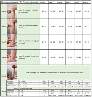 Herzog Pro Compression Tubes Long Black - 