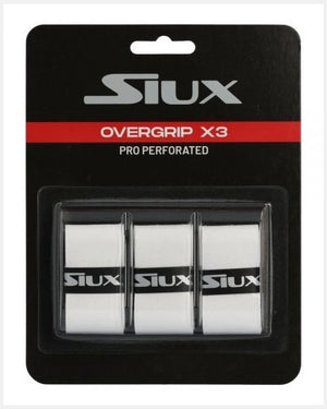 Siux Pro Overgrips White Perforated