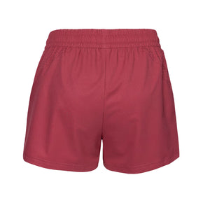 Achterzijde van de framboosrode Indian Maharadja Agility short